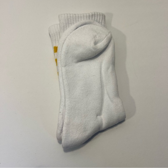 Vans Womens Crew Socks Classic Checkerboard Yellow 6.5-10 - Picture 2 of 2